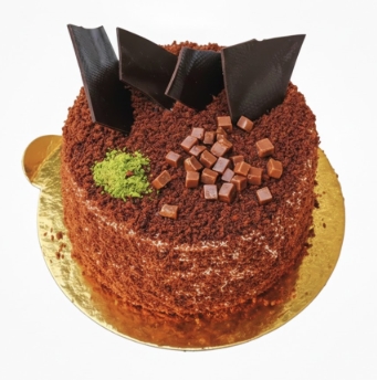 6-9 Kişilik Çikolatalı Yaş Pasta Özel Tat