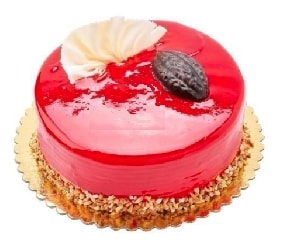 Dengeli Tat Profili 6–9 Kişilik Sade Klasik Frambuazlı Yaş Pasta